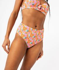 Bas de maillot de bain à motifs fleuris femme vue1 - GEMO 4G FEMME - GEMO