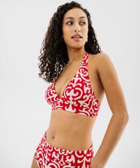 Haut de maillot de bain triangle avec mousses amovibles femme vue1 - GEMO (PLAGE) - GEMO