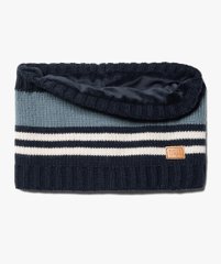 Snood bébé garçon rayé à doublure polaire chaude vue1 - GEMO(BEBE DEBT) - GEMO