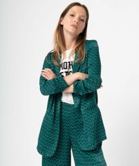 Veste blazer femme imprimée en matière satinée vue1 - GEMO(FEMME PAP) - GEMO