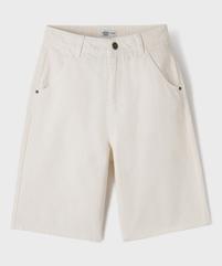 Bermuda en jean coupe skater 100% coton garçon vue1 - GEMO 4G GARCON - GEMO