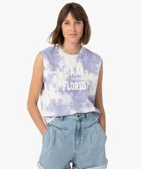 Débardeur femme esprit tie and dye – Camps United vue1 - CAMPS UNITED - GEMO