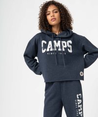 Sweat femme à capuche coupe courte - Camps United vue1 - CAMPS UNITED - GEMO
