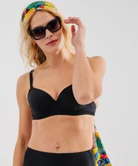 Haut de maillot de bain corbeille à armatures et bonnets paddés femme vue1 - GEMO (PLAGE) - GEMO