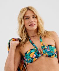 Haut de maillot de bain bandeau multiposition femme vue1 - GEMO (PLAGE) - GEMO