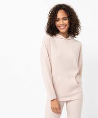 Haut de pyjama femme à manches longues à capuche vue1 - GEMO(HOMWR FEM) - GEMO