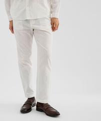 Pantalon en lin et coton coupe Regular homme vue1 - GEMO 4G HOMME - GEMO