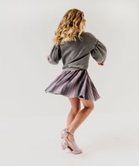 Jupe plissée à paillettes fille vue1 - GEMO (ENFANT) - GEMO