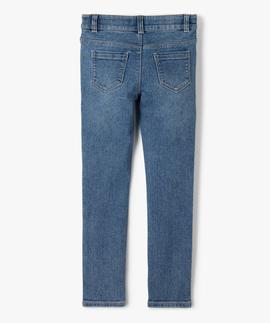 Short Délavé Bleu à Petites Rosaces Pour Bébé Fille - Taille 6 Mois - Marque Gémo - Coton - Occasion Parfait État