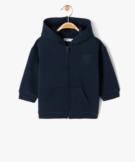 Sweat-shirt zippé façon teddy marron garçon Okaïdi & Obaïbi Sweat-shirt zippé façon teddy marron garçon Okaïdi & Obaïbi