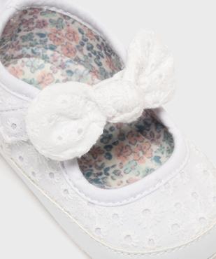 Chaussons de naissance babies en broderie anglaise bébé fille - LuluCastagnette vue6 - LULU CASTAGNETTE GEMO FOR GOOD - GEMO