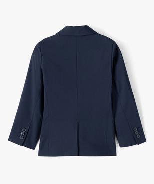 Veste de costume garçon fermeture 2 boutons vue6 - GEMO 4G GARCON - GEMO