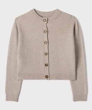 Gilet chaud et extensible fille vue1 - GEMO (JUNIOR) - GEMO