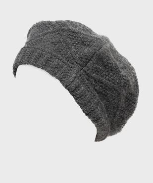 Béret en maille tricotée femme vue1 - GEMO (ACCESS) - GEMO