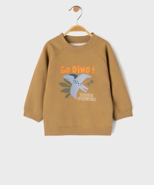 Sweat réversible à motif dinosaure bébé garçon vue4 - GEMO(BEBE DEBT) - GEMO