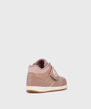 Chaussures premiers pas fermeture scratch bébé fille - Hobiz vue4 - HOBIZ - GEMO