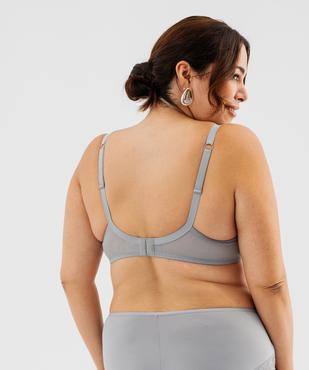 Soutien-gorge grande taille à armatures et coques fines  vue6 - GEMO(HOMWR FEM) - GEMO
