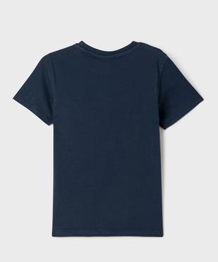 Tee-shirt manches courtes à motif manga garçon - One Piece vue3 - ONE PIECE - GEMO