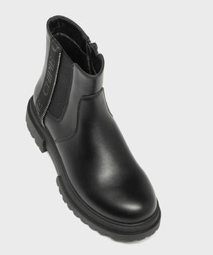 Boots crantés esprit Chelsea fille - Chipie vue5 - CHIPIE - GEMO