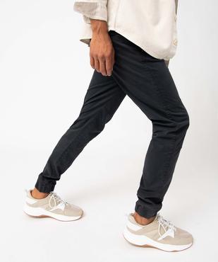 Pantalon homme coupe straight esprit cargo vue5 - GEMO (HOMME) - GEMO