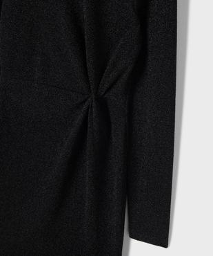 Robe courte scintillante ado fille vue2 - GEMO (JUNIOR) - GEMO