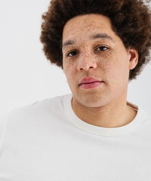 Tee-shirt manches courtes et col rond homme vue7 - GEMO (HOMME) - GEMO