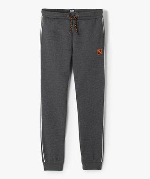 Pantalon de jogging garçon en molleton extensible - Freegun vue1 - FREEGUN - GEMO