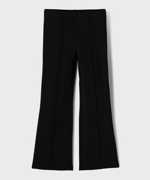 Pantalon en maille coupe flare fille vue4 - GEMO 4G FILLE - GEMO