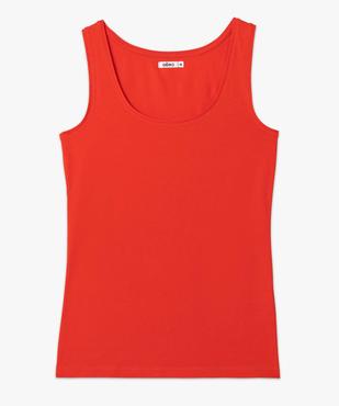 Débardeur femme uni col rond vue4 - GEMO(FEMME PAP) - GEMO