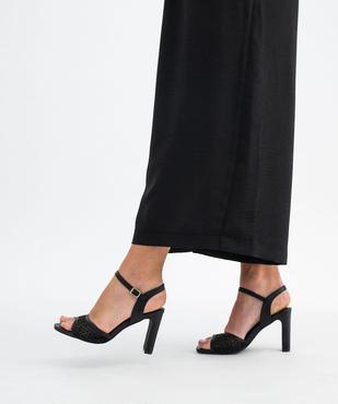 Sandales à talon multibrides femme vue1 - FOLLOW ME - GEMO