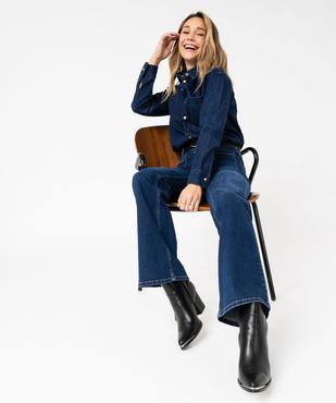 Jean flare taille haute femme - LuluCastagnette vue5 - LULU CASTAGNETT - GEMO