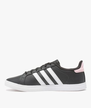Baskets femme bicolores à lacets – Adidas Courtpoint vue3 - ADIDAS - GEMO