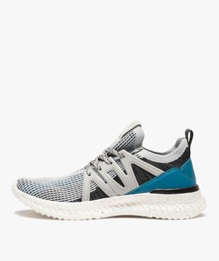 Baskets homme jogging en maille extra légères vue3 - GEMO (SPORTSWR) - GEMO