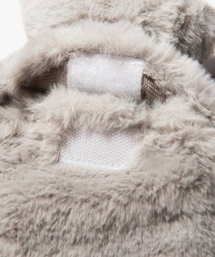 Mini bouillotte en matière peluche motif renne vue2 - GEMO - GEMO