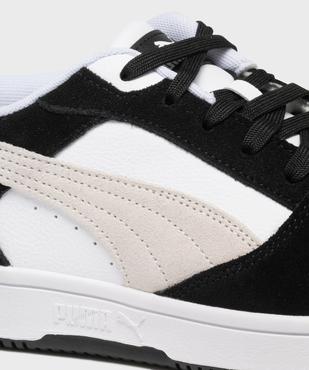 Baskets basses en cuir Rebound V6 homme - Puma vue6 - PUMA - GEMO