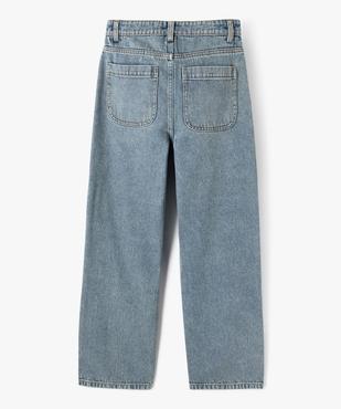 Pantalon baggy avec taille ajustable garçon vue6 - GEMO (JUNIOR) - GEMO
