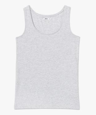 Débardeur femme uni col rond vue4 - GEMO(FEMME PAP) - GEMO