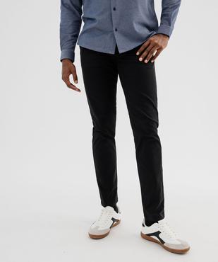 Pantalon chino slim en coton stretch homme vue1 - GEMO 4G HOMME - GEMO