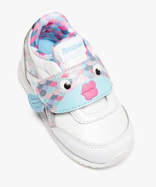 Baskets bébé à scratch Océans - Reebok Poisson arc-en-ciel vue5 - REEBOK - GEMO