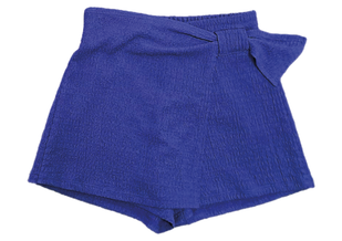 Jupe short en maille gaufrée fille vue1 - GEMO (ENFANT) - GEMO