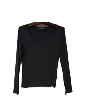 Tee-shirt manches longues en maille fantaisie femme vue1 - GEMO(FEMME PAP) - GEMO