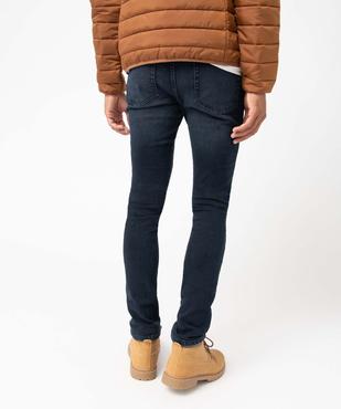 Jean homme coupe Skinny délavé  vue3 - GEMO 4G HOMME - GEMO