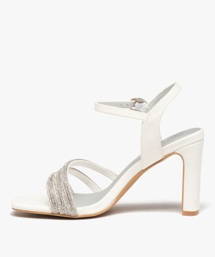 Gemo sandales blanches shop