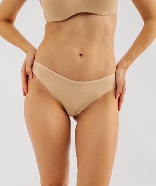 Culotte microfibre sans coutures femme (lot de 2) vue5 - GEMO 4G FEMME - GEMO