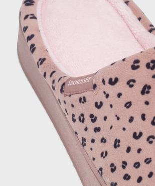 Chaussons mules plateforme femme - Isotoner vue6 - ISOTONER - GEMO