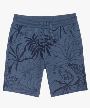 Short garçon imprimé à taille élastiquée vue1 - GEMO (ENFANT) - GEMO