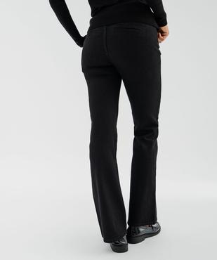 Jean bootcut taille haute femme vue3 - GEMO 4G FEMME - GEMO