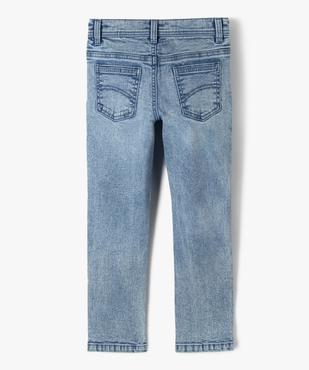 Jean skinny extensible avec marques d'usure garçon vue4 - GEMO 4G GARCON - GEMO