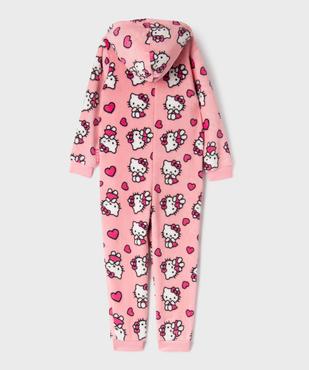 Combinaison pyjama douillette à motifs chats fille - Hello Kitty vue3 - HELLO KITTY - GEMO