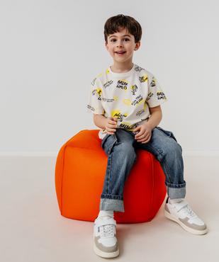 Jean large à poches cargo garçon vue6 - GEMO 4G GARCON - GEMO